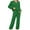 Green 2 piece outfits for women, variant on Usmixi 2 Piece Lounge Sets for Women Fleece Pajamas Sets Women V Neck Long Sleeve Pullover and Long Pants 2 PC Sets Casual Solid Homewear Sets Sleepwear Plush Loungewear Sets Under $10