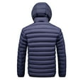 thumbnail image 3 of Daznico Jackets for Men,Lightweight Thermal Quilted Jacket for Detachable Hood Winter Warm Padded Coat Outdoor Cold Weather Windproof Comfortable Fit,Mens Winter Coats,Size:M, 3 of 3
