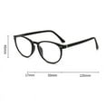 thumbnail image 2 of 4 Pack Women Men Presbyopic Glasses Oval Reading Glasses Blue Light Blocking Fashion Readers, 2 of 3