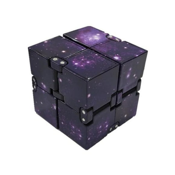 Infinity Cube - Night - Infinity Cube - Fidget Toy Purple