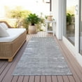 thumbnail image 6 of Addison Rugs Chantille Indoor/Outdoor Transitional Modern Silver Washable Runner Rug, 2'3" x 7'6", 6 of 6