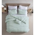 thumbnail image 2 of Casa Platino Bed Comforter 4 Piece Set - Garment Washed Luxurious Brushed Microfiber Comforter Bedding Set, 2 of 8