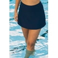 thumbnail image 3 of Calypsa Women's and Women's Plus High Waisted Short Swim Skort with Attached Hidden Shorts, 3 of 10