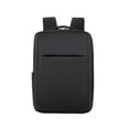 thumbnail image 2 of Laptop Backpack with USB Charging Port, Large Capacity Water Resistant Oxford Travel Bag for 15.6 Inch Computer, Durable Multi-Pocket Business Daypack, Black, 2 of 5