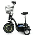 mototec 800 watt 48v 3 wheel electric trike mobility scooter
