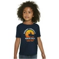 thumbnail image 3 of Funny On the Other Line Fishing Pun Crewneck T Shirts Boy Girl Teen Brisco Brands L, 3 of 6