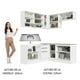 thumbnail image 5 of Cocina Integral Esquinera Madesa Glamy con Tarja Blanco, 5 of 10