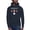 Navy Blazer, variant on Dangerous to Go Alone Hoodie: Coffee is the Hero's Weapon (Vintage Black, S)