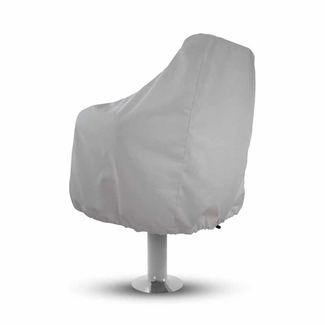 Kenally Cubierta de asiento de barco Protector de manga resistente a los rayos ultravioleta Pedestal Pontón Capitán Barco Banco Silla Helm Cubiertas Bombillas para automóviles Kenally VI006459-00