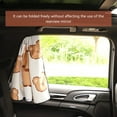 thumbnail image 6 of Car Accessories Car Printing Magnetic Car Sunshade Curtain, Baby, Camping Sunscreen, Car Front Side WindowCover Sunscreen And Heat Insulation Sunshade Curtain Left Brow on Clearance, 6 of 8