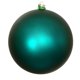 thumbnail image 1 of Adorno Vickerman Bola Mate Verde Azulado Oscuro 3 cm Paquete de 12, 1 of 4