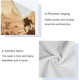 thumbnail image 4 of Coolnut Western Cowboy Towels Absorbent Bath Towels Set Soft & Comfortable Towel Set for Home Hotel Decor, 3 Piece Washcloth Gift, 4 of 7