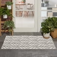 thumbnail image 4 of Nourison Aloha Indoor/Outdoor Grey 2'8" x 4' Area Rug (3x4), 4 of 9