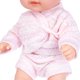 thumbnail image 5 of Reborn Baby Doll vinilo niño con grandes ojos sombrero realista bebé juguete niños regalo, 5 of 6