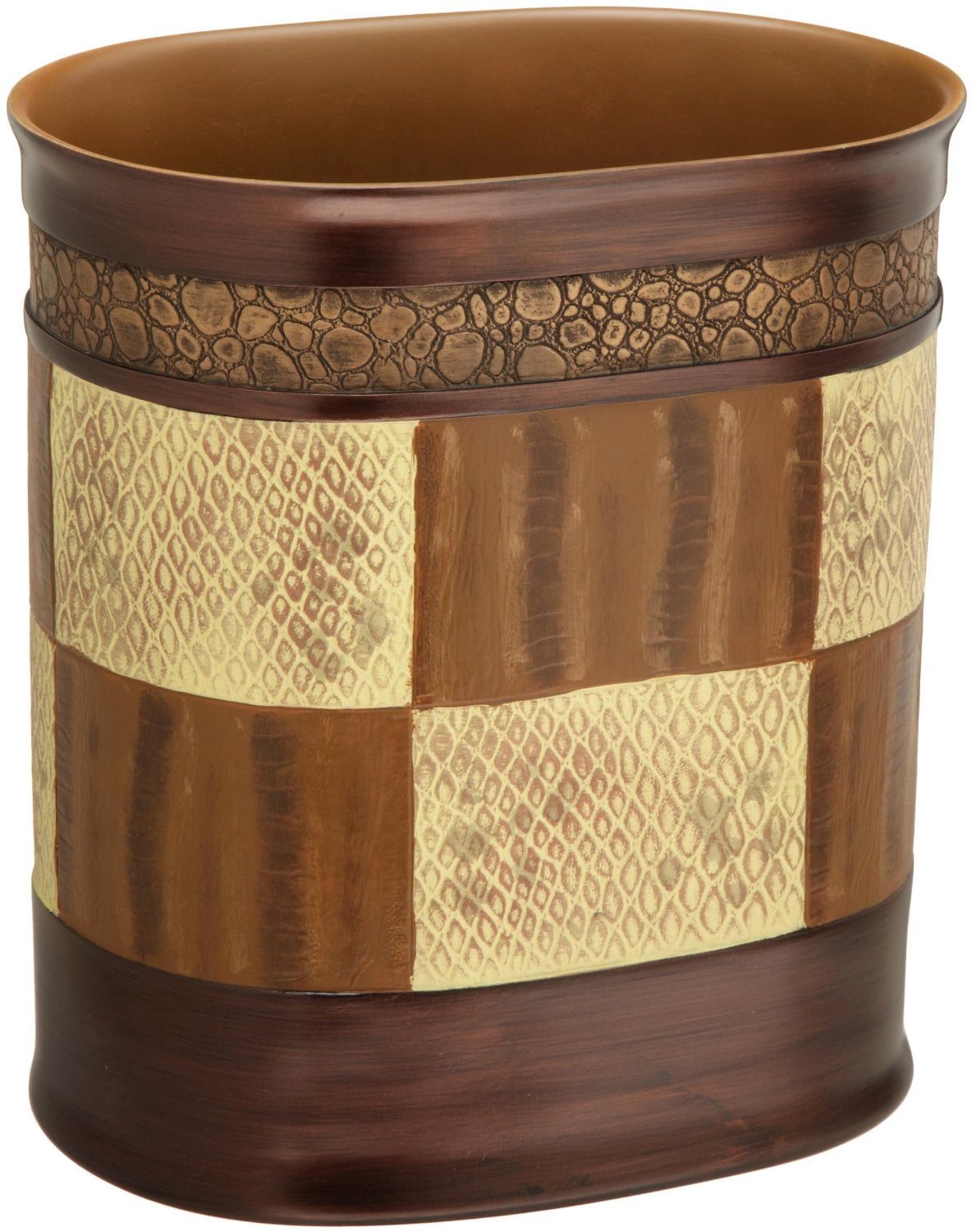 Popular Bath Zambia Copper Collection Bathroom Waste Basket