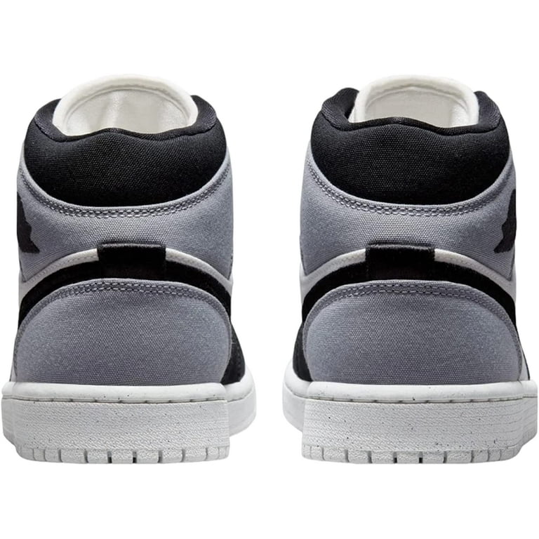 Women s Air Jordan 1 Mid SE Sail Black Light Steel Grey DV0427 100 11.5 Walmart
