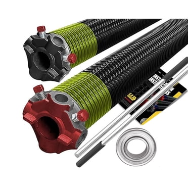 Pair Of MUG Commercial Garage Door Torsion Springs .283 X 2-5/8 ID With Winding Bars