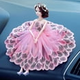 thumbnail image 3 of SPRING PARK Fashion Wedding Bride Car Inerior Decoration Display Ornament Accessory Gift, 3 of 7