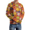 thumbnail image 4 of It's A Small World Flowers Oversized Hoodies for Women Pullover Womens Clothes with Pocket Mens Ultimate Pullover Hoodie Sweatshirt S-6XL, 4 of 8