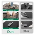 thumbnail image 4 of FRABE Outside Welcome Door Mat 32x48, Non Slip Durable Rubber Entrance Doormat, Low Profile Easy Clean Mats for Front Back Door Entryway Porch Garage, Bee Happy, 4 of 10