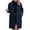 Dark Blue, variant on Women Clearance All 2024! Plus Size Fall Coats for Women, Women's Fashion Winter Solid Color Top Button Pockets Thirt Plush Long Sleeve Coat Gift for Girls Fall, Winter Gift for Women