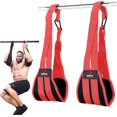 thumbnail image 1 of Hanging Ab Straps for Pull Up Bar & Abdominal Muscle Building, Rip Resistant and Padded Arm Support for Ab Workout, Ab Sling Straps for Knee and Leg R, 1 of 5