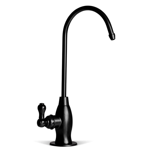 iSpring GK1-ORB Heavy Duty High Spout Kitchen Bar Sink Drinking Water Faucet, Contemporary Style, Oil Rubbed Black