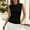 Black, variant on JFGHDG Women's Crewneck Cap Sleeve Sleeveless Ribbed Knit Slim Fitted Cute Summer Basic Tank Tops Beige L