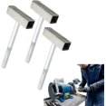 thumbnail image 1 of ShenMo 3 Pcs Dressing Wheel Dressing Wheel Silver Diamond Dressing Wheel Dresser with Long Non-Slip Handle Diamond Dressing Wheel Dressing Tool for Wheel Deburring - Hammer Shape, 1 of 5