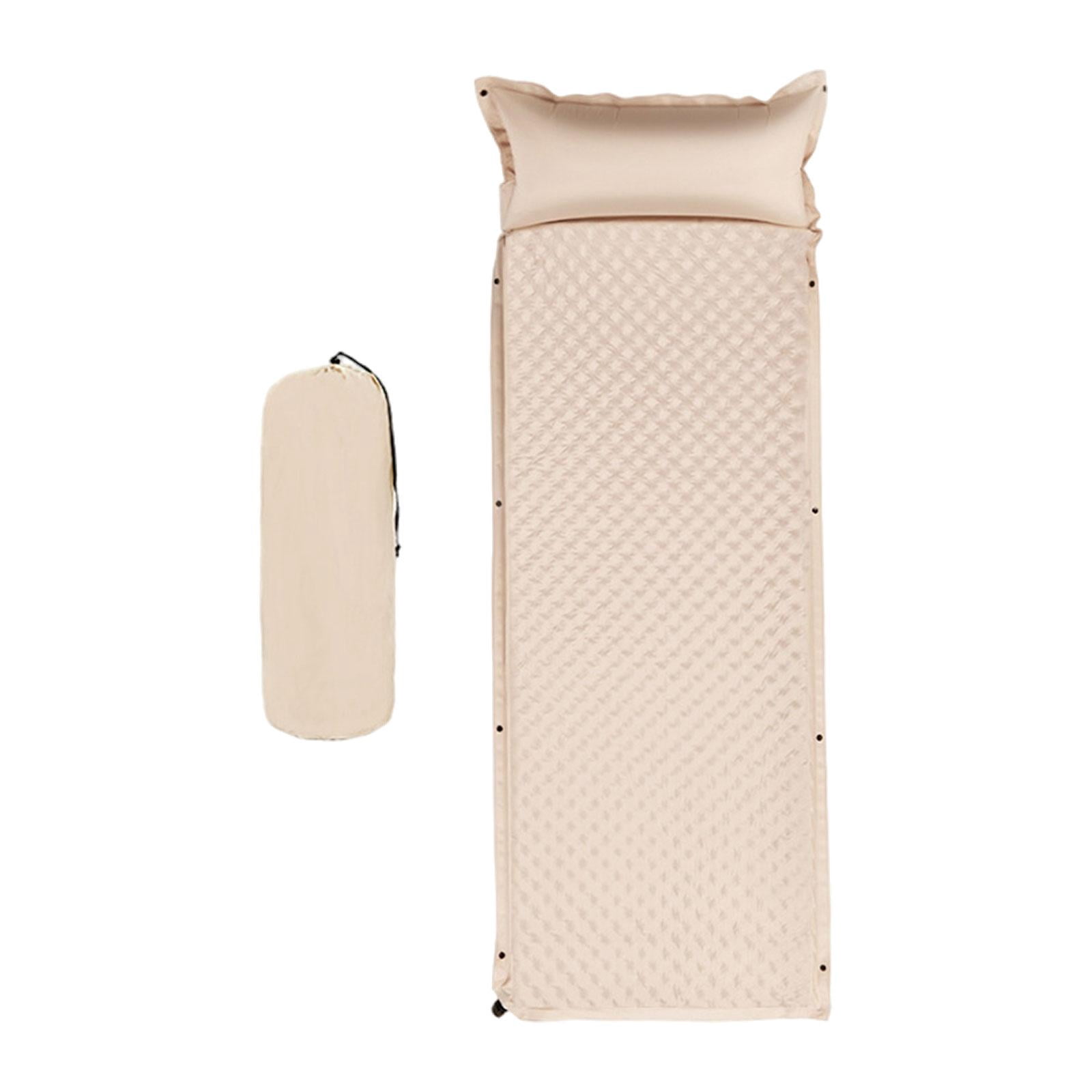 simhoa Automatic Inflatable Mattress, Self Inflating Air Mattress, Waterproof Lightweight Inflatable Bed for Tent Backpacking Hiking for 1 Person