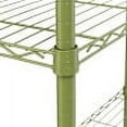 thumbnail image 6 of Honey-Can-Do 5-Shelf Steel Adjustable Storage Shelves, Olive, Holds up to 200 lb per Shelf, 6 of 10
