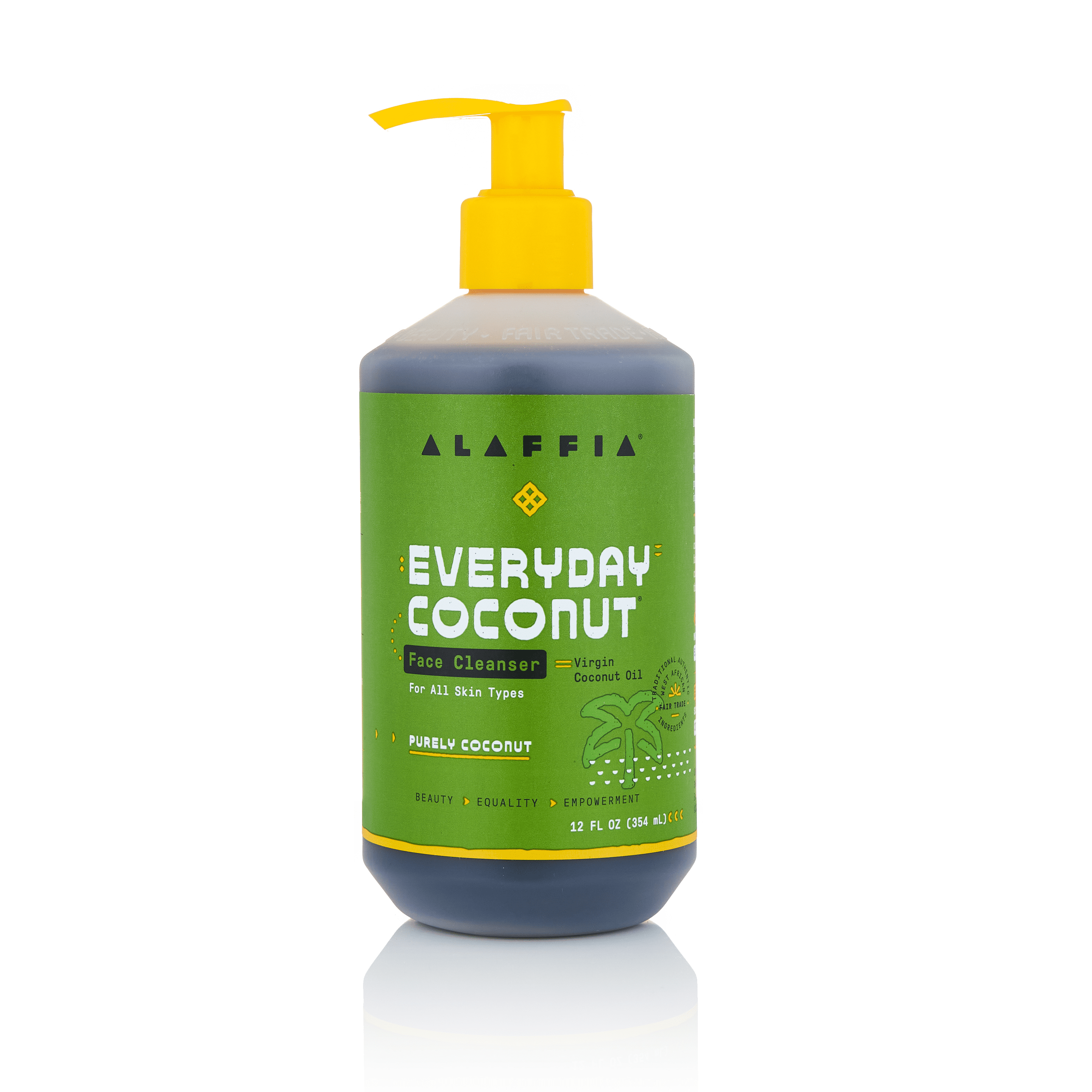 Alaffia Everyday Coconut Face Wash, 12 Oz.