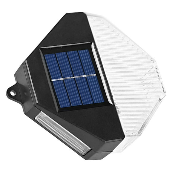 HEATSHAKING Solar Lamp Outdoor Abs Pc Polycrystalline Silicon Yard Accessory 1Pcs 4.3x3.9in