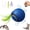 Blue, variant on 2Packs Speedy 2.0 Tail Cat Toys for Bored Indoor Adult Cats,2025 New Generation Interactive Cat Toys for Indoor Cats,Automatic Moving Ball with Tail,Blue and Orange