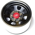thumbnail image 5 of Hot Racing BLW22S01 Black Steel 2.2 Beadlock 6-Lug Wagon Wheels 12mm Hex (4), 5 of 7