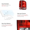 thumbnail image 5 of [For 2002-2006 Dodge RAM 1500 2500 3500 Pickup Truck] OE-Style Red Lens Tail Light Right Lamp Assembly w/ Circuit Board, Driver & Passenger Side, 5 of 6