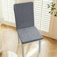 thumbnail image 5 of Horivan Stretch Dining Chair Covers Elastic Spandex Washable Covers for Kitchen, Restaurant, Wedding, Banquet, Universal Fit Chair Slipcovers with Flock Fabric, 5 of 6