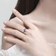 thumbnail image 5 of Silver Geometric Shape Super Flash Rhinestone Rings Mujeres Moda Lleno Zircon Anillo Señoras Anillos de Joyería para Mujeres Tamaño 5 11, 5 of 8