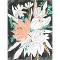thumbnail image 3 of Vess, June Erica 19x24 Black Modern Framed Museum Art Print Titled - Charcoal Bouquet II, 3 of 5