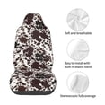 thumbnail image 4 of Lsque Cow Skin Pattern Car Seat Covers for Front Seats , Waterproof Seat Covers for Cars, Sporty Front Seat Covers,Car Seat Cover Protector Front Seats, 4 of 5