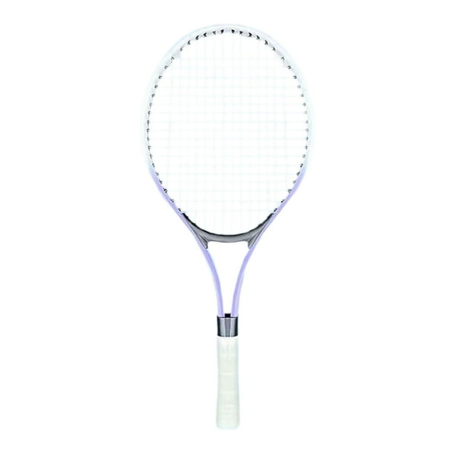 Raqueta de tenis de 23", ligera, para práctica individual, entrenamiento deportivo Púrpura