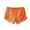 Orange, variant on Aayomet Biker Shorts Women Summer Beach Shorts Juniors Folded Hem Shorts with Drawstring,Hot Pink XXL