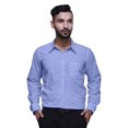 thumbnail image 1 of BESTMAN Cotton Formal Shirts For Men Slim Fit Printed Full Sleeve Shirts For Men, 1 of 5