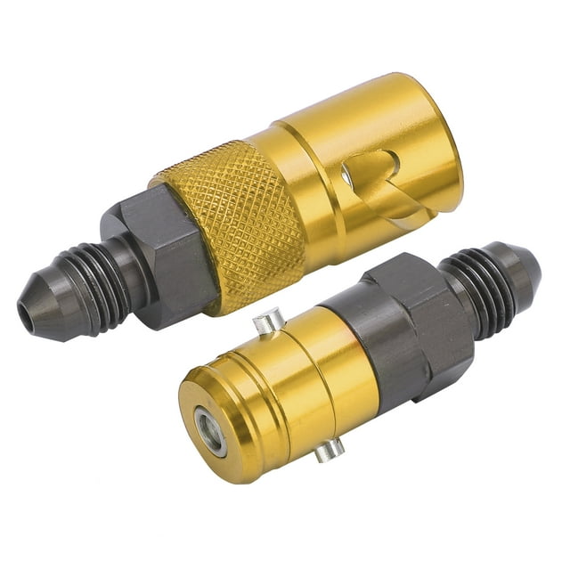 Adaptateur de Conduite de Frein avec Raccord de Durite de Liquide de Carburant, Alliage d'Aluminium pour Applications à Fortes Vibrations, Raccordement Rapide pour un Remplacement Facile
