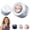 White, variant on Portable Silent Mini Bladeless Fan Clip On,Waist Clip Mini Cyclone Bladeless Fan, 3 Wind Speeds, Fast Charging, Suitable For Outdoor, Travel And Office