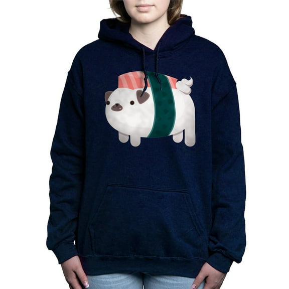 CafePress - Nigiri Pug Hoodie Sweatshirt - Pullover Hoodie, Classic & Comfortable Hooded Sweatshirt