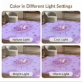 thumbnail image 7 of ODIKA 2'x3' Washable Doormat Non-Slip, Low Pile Pink Unicorn Motif Burst Ombre Gradient Watercolor Large Whimsical Refined for Entryway, Kitchen, Laundry Room, 7 of 7