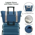 thumbnail image 5 of Hardshell ABS Luggage Set - Carry-On Suitcases with Dual Spinner Wheels,Check-In Sizes for Travel & Business, 5 of 8