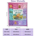 thumbnail image 7 of Capybara Blanket, Capybaras Gifts for Girls, Just A Girl Who Loves Capybara Throw Blanket, Gifts for Capybaras Lovers Women for Christmas Birthday Decorations, 7 of 7