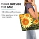 thumbnail image 2 of Balery Golden Sunflower In Field Bolsa Tote Estilo Estético con Cremalleras, Bolsa de Hombro, Bolsa de Compras Grande y Plegable, 2 of 8